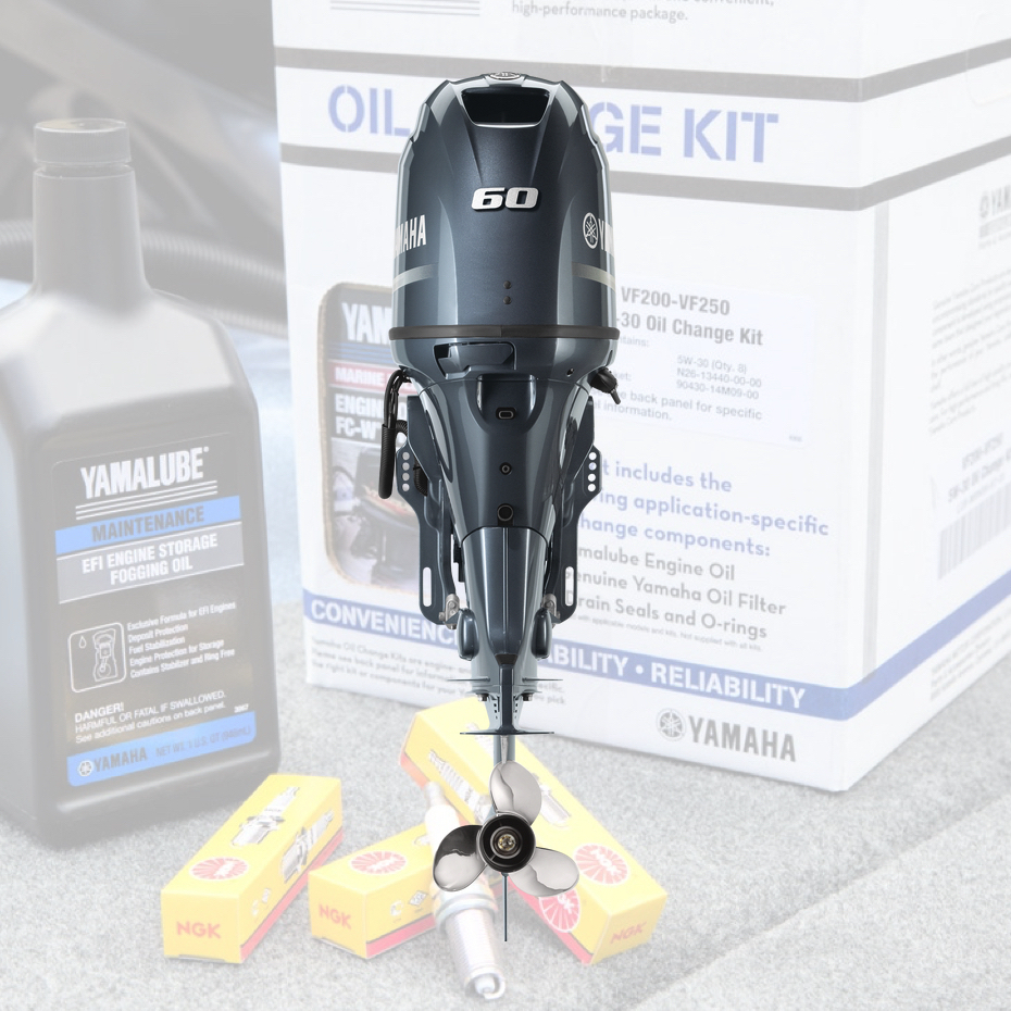 Yamaha Outboard Oil Change & Maintenance Kits